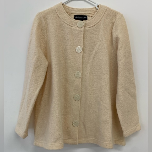 Monterey Bay Light Wool Jacket Peacoat classic look - Picture 1 of 4